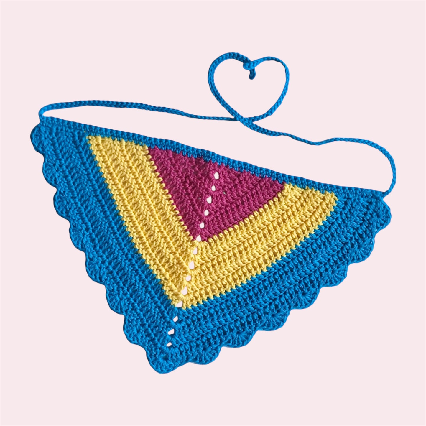 Pan pride hair bandana